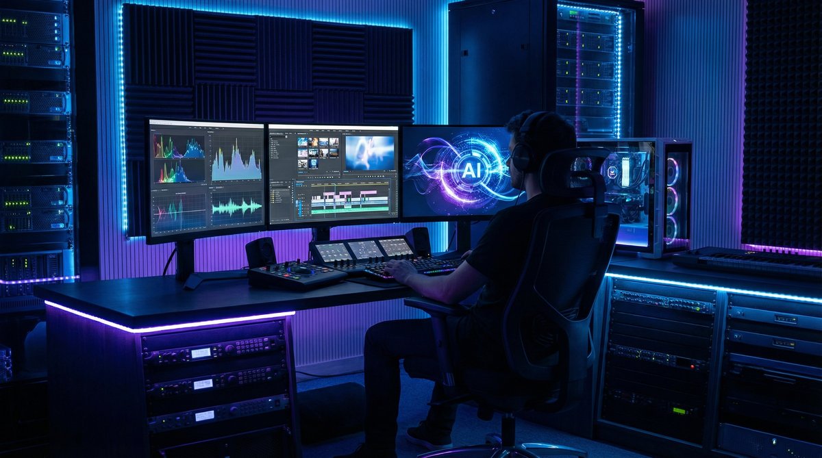 印象足拍AI视频剪辑工作站